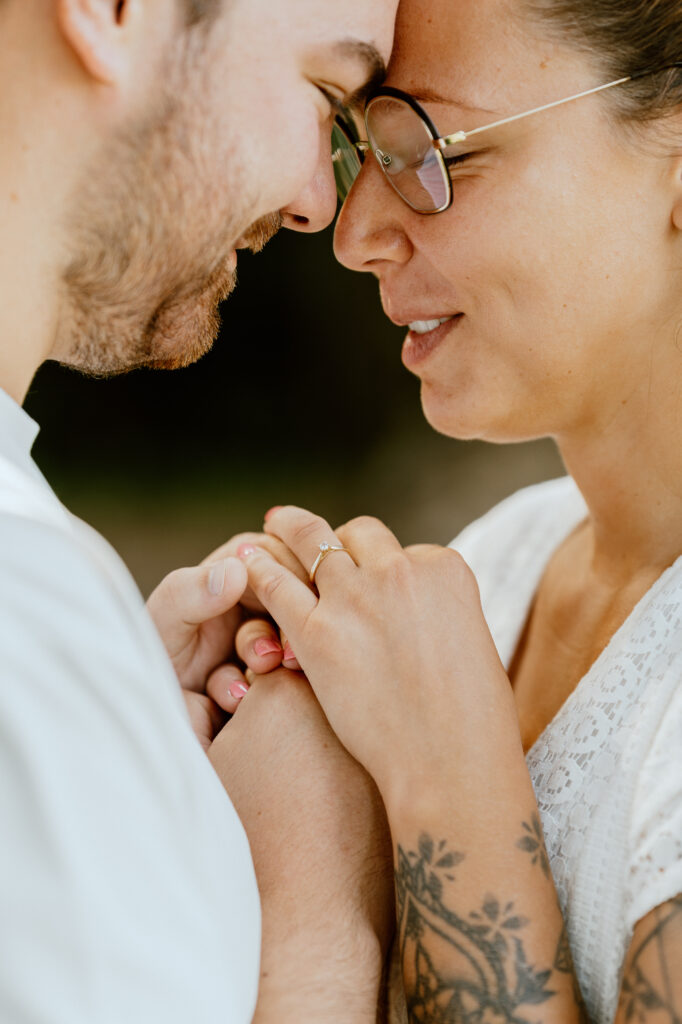 Séance engagement d'Emilie et Tom, photographe couple à Liège