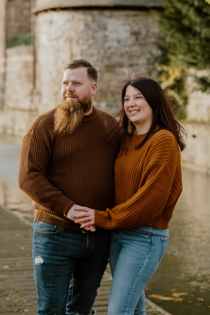 Séance engagement de Jennifer et Jonathan, photographe couple à Liège