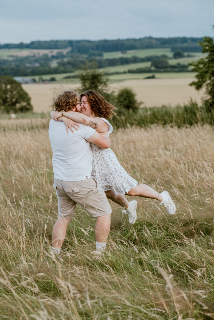 Séance engagement de Megan et Jérôme, photographe de mariage à Liège