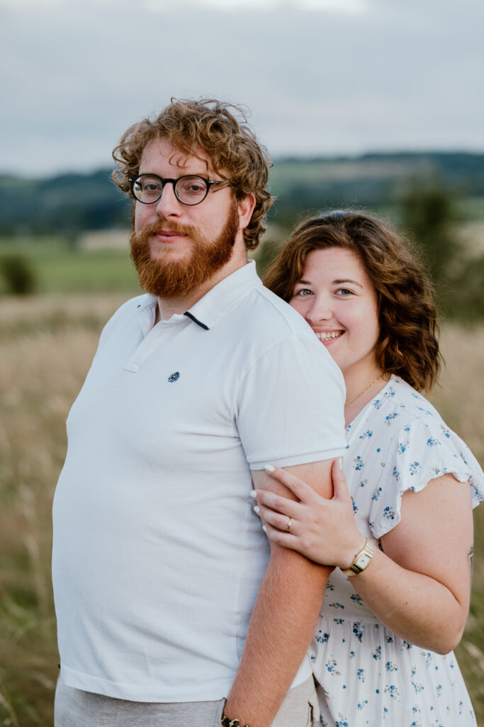 Séance engagement de Megan et Jérôme, photographe de mariage à Liège