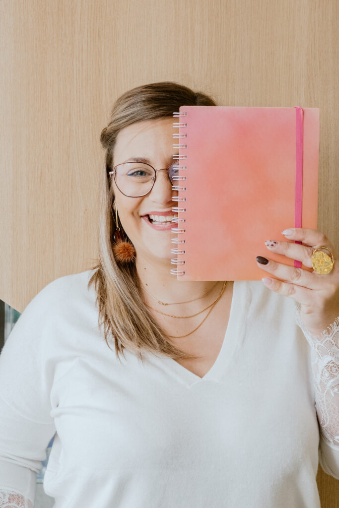 Portrait professionnel de Marine, photographe corporate à Liège